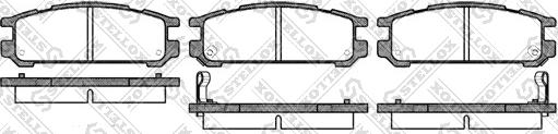 Stellox 353 002-SX - Bremžu uzliku kompl., Disku bremzes ps1.lv