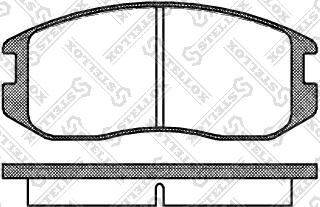 Stellox 368 000-SX - Bremžu uzliku kompl., Disku bremzes ps1.lv