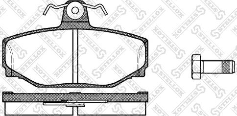 Stellox 308 000-SX - Bremžu uzliku kompl., Disku bremzes ps1.lv