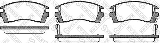 Stellox 374 002-SX - Bremžu uzliku kompl., Disku bremzes ps1.lv