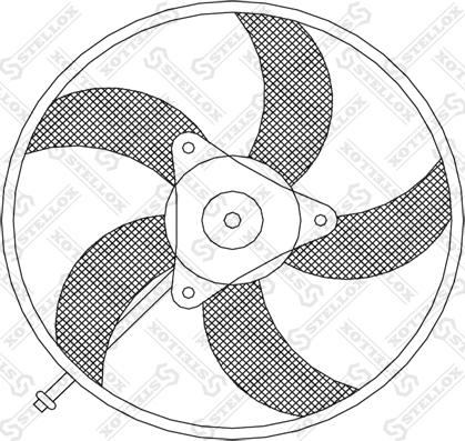 Stellox 29-99004-SX - Ventilators, Motora dzesēšanas sistēma ps1.lv