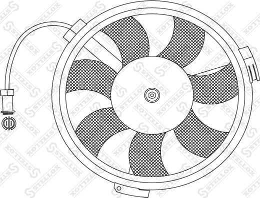 Stellox 29-99013-SX - Ventilators, Motora dzesēšanas sistēma ps1.lv