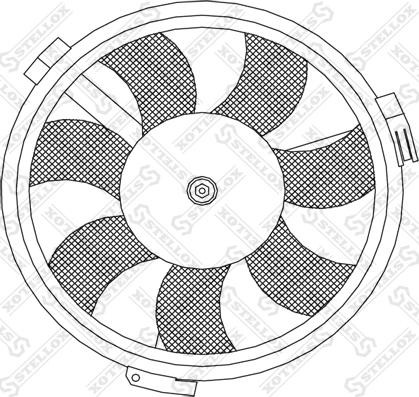 Stellox 29-99334-SX - Ventilators, Motora dzesēšanas sistēma ps1.lv