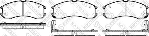 Stellox 284 002-SX - Bremžu uzliku kompl., Disku bremzes ps1.lv