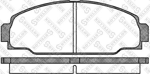 Stellox 285 000-SX - Bremžu uzliku kompl., Disku bremzes ps1.lv