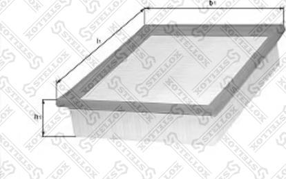 Stellox 71-00517-SX - Gaisa filtrs ps1.lv