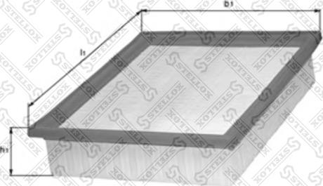 Stellox 71-01573-SX - Gaisa filtrs ps1.lv