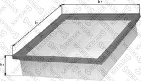 Stellox 71-01030-SX - Gaisa filtrs ps1.lv