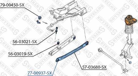 Stellox 77-00937-SX - Piekare, Šķērssvira ps1.lv