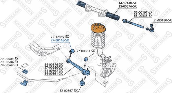 Stellox 77-00145-SX - Piekare, Šķērssvira ps1.lv