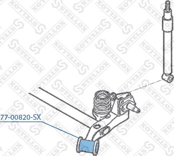 Stellox 77-00820-SX - Piekare, Šķērssvira ps1.lv