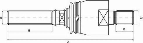 S-TR 11A109 - Aksiālais šarnīrs, Stūres šķērsstiepnis ps1.lv