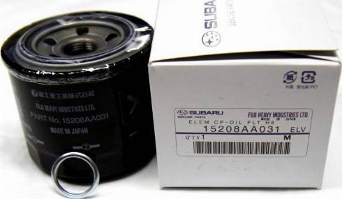 Subaru 15208AA031 - Eļļas filtrs ps1.lv