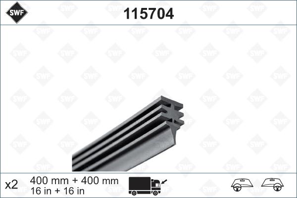 SWF 115704 - Stikla tīrītāja gumija ps1.lv