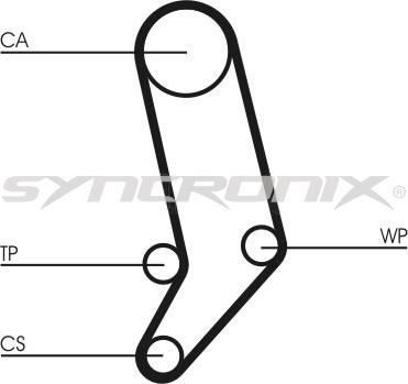 SYNCRONIX SY110939914 - Zobsiksnas komplekts ps1.lv