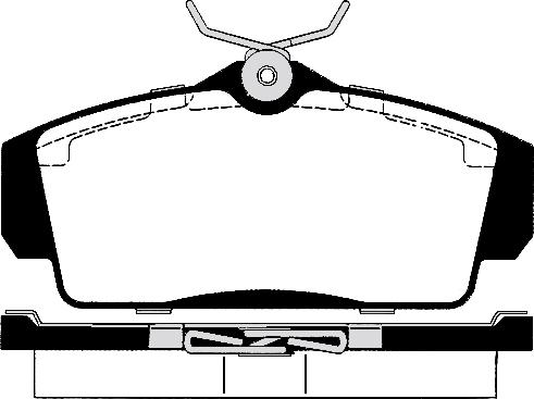 KRIEGER FAHRZEUGBAU 950006404 - Bremžu uzliku kompl., Disku bremzes ps1.lv