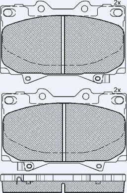 TRW Engine Component GDB3197 - Bremžu uzliku kompl., Disku bremzes ps1.lv