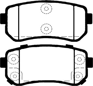 R Brake RB1948-066 - Bremžu uzliku kompl., Disku bremzes ps1.lv