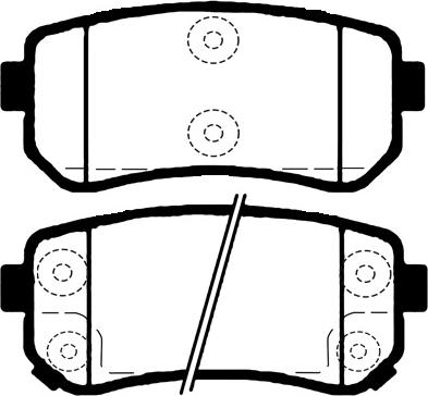 BENDIX 572604 - Bremžu uzliku kompl., Disku bremzes ps1.lv