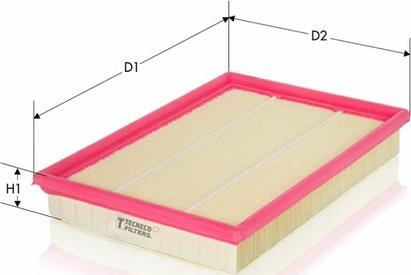 Tecneco Filters AR8162PM - Gaisa filtrs ps1.lv