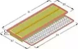 Tecneco Filters AR51857341PM-S - Gaisa filtrs ps1.lv