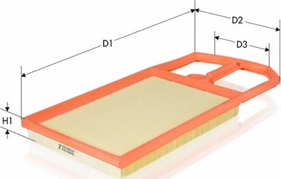 Tecneco Filters AR5898PM - Gaisa filtrs ps1.lv