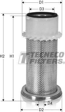 Tecneco Filters AR581-I - Gaisa filtrs ps1.lv