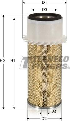 Tecneco Filters AR585-I - Gaisa filtrs ps1.lv