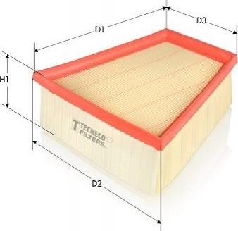 Tecneco Filters AR15167-10PM - Gaisa filtrs ps1.lv