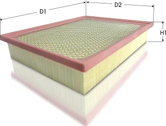 Tecneco Filters AR1700PM - Gaisa filtrs ps1.lv