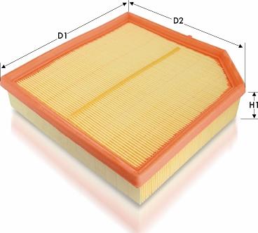 Tecneco Filters AR1639PM - Gaisa filtrs ps1.lv