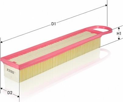 Tecneco Filters AR10418PM - Gaisa filtrs ps1.lv