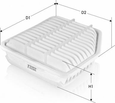 Tecneco Filters AR27013PM-J - Gaisa filtrs ps1.lv