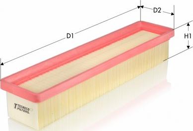 Tecneco Filters AR3459PM - Gaisa filtrs ps1.lv