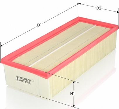 Tecneco Filters AR314PM - Gaisa filtrs ps1.lv