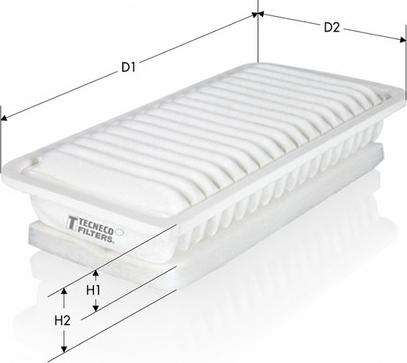 Tecneco Filters AR10296PM-J - Gaisa filtrs ps1.lv