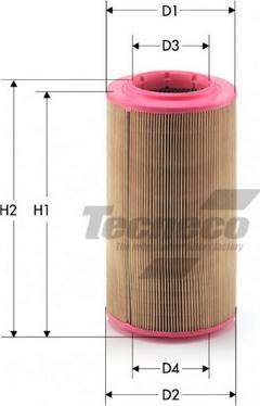 Tecneco Filters AR13490-I - Gaisa filtrs ps1.lv