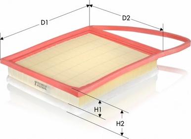 Tecneco Filters AR3585PM-S - Gaisa filtrs ps1.lv