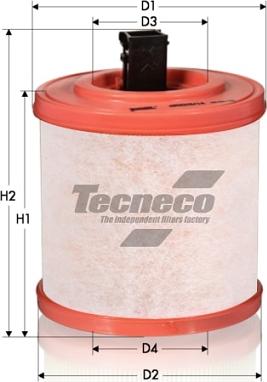 Tecneco Filters AR3015/14S - Gaisa filtrs ps1.lv