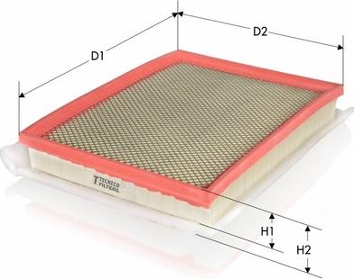 Tecneco Filters AR264/1PM-S - Gaisa filtrs ps1.lv