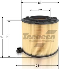 Tecneco Filters AR2252 - Gaisa filtrs ps1.lv