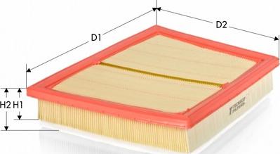 Tecneco Filters AR22017PM-S - Gaisa filtrs ps1.lv