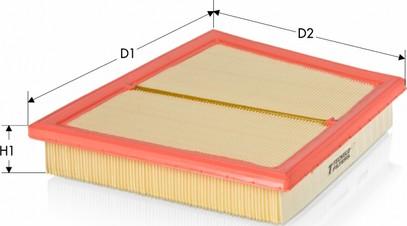Tecneco Filters AR22017PM - Gaisa filtrs ps1.lv