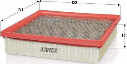 Tecneco Filters AR22029PM - Gaisa filtrs ps1.lv