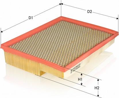 Tecneco Filters AR276PM - Gaisa filtrs ps1.lv