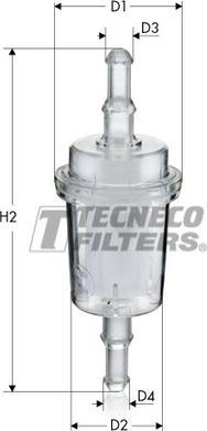 Tecneco Filters BN4174 - Degvielas filtrs ps1.lv