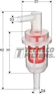 Tecneco Filters BN502 - Degvielas filtrs ps1.lv