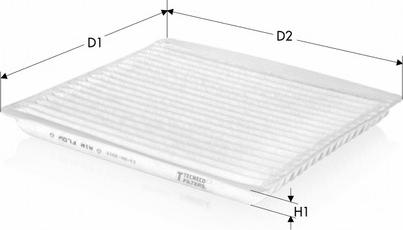 Tecneco Filters CK9466 - Filtrs, Salona telpas gaiss ps1.lv