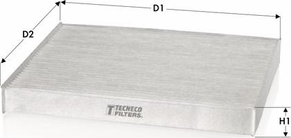 Tecneco Filters CK5816 - Filtrs, Salona telpas gaiss ps1.lv