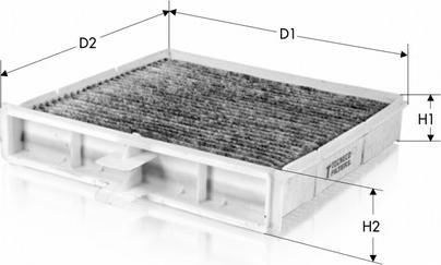 Tecneco Filters CK9691-C - Filtrs, Salona telpas gaiss ps1.lv